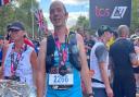 Mark Chalklen, a Kesgrave dad-of-three, is preparing for three marathons in a year. Credit: EACH