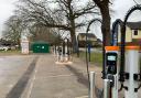 New electric vehicle charging points have been installed just off the A12 outside Ipswich.