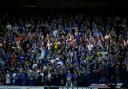 Ipswich Town fans inside Portman Road