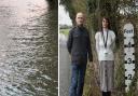 Flooding in Witnesham means that the staff at women's charity Talitha Koum the Hope Centre are often unable to get to work. Pictured: left, Gary Baker, Chair of Trustees, and right, Tina Prince, service manager.