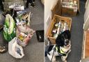 Illegal vapes and cigarettes were seized in Ipswich and Stowmarket