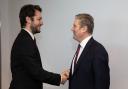 Ipswich MP Jack Abbott with Prime Minister Keir Starmer