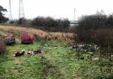 Wherstead residents have reported flytipped sofas on The Strand near Ipswich.