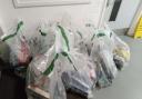 Police seized 1200 packets of tobacco and 270 vapes.