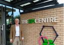 Ipswich Borough Council leader Neil MacDonald outside the EpiCentre in Haverhill.