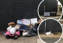 Toys, boxes, mattresses and rubbish have repeatedly been dumped down an Ipswich road