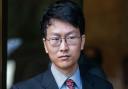 FILE – Gary Wang, co-founder and former chief technology officer of FTX Cryptocurrency Derivatives Exchange leaving the Manhattan federal court in October 2023 (Eduardo Munoz Alvarez/AP)