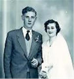 SHEILA (nee Grayston) and PETER KING