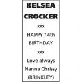 KELSEA CROCKER