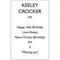 KEELEY CROCKER