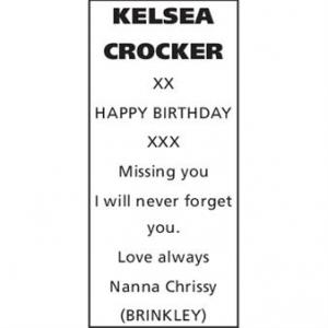 KELSEA CROCKER