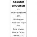 KELSEA CROCKER