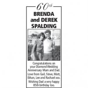 BRENDA and DEREK SPALDING