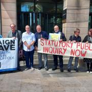 A campaign to reform the region's failing mental health trust took to Westminster to lobby MPs and ministers in Parliament.