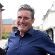 Keir Starmer visits local businesses in Ipswich Picture: CHARLOTTE BOND