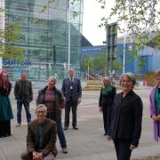 Members of the Green, Liberal Democrat and Independent group, the new official opposition group at Suffolk County Council