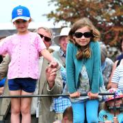 Visitors enjoyed the mascot race   Picture: SARAH LUCY BROWN