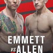 Suffolk's Arnold Allen puts his unbeaten UFC record on the line when he faces Josh Emmett in Raleigh, North Carolina, on January 25 next year. Picture: UFC