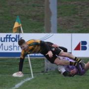 Mark Kohler scored twice for Bury in their fine 26-5 win at London Irish Wild Geese. Picture: SHAWN PEARCE