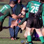 Stowmarket's Scott Woolnough scored a brace in their win at Wymondham. Picture: ARCHANT