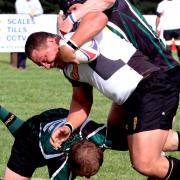 Chris Blom scored an early try fpr Ipswich at Harlow. Picture: JAMES AGER