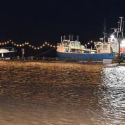 Storm surge flooding around the harbour in Southwold.

Picture: James Bass Photography