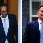 Kwasi Kwarteng and Jeremy Hunt