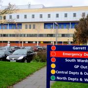 The car park at Ipswich Hospital