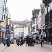 Ipswich town centre has seen a rise in the number of vacant units