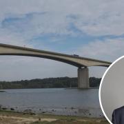 The Orwell Bridge was shut for most of Friday, causing huge traffic delays around Ipswich