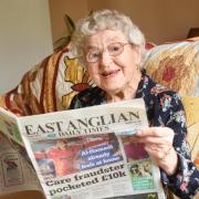 Joan Kersey from Tattingstone has passed away, aged 109 - and a half.