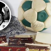A rare piece of memorabilia from the set of Escape to Victory well go to auction on Saturday