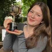 Sofiia, a student at Royal Hospital School in Holbrook, Ipswich, is celebrating after winning prestigious musical accolades