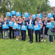 Will Tanner seemed to be enthusiastically welcomed by Bury Tories on Saturday.
