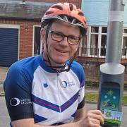 Ipswich Borough Council leader Neil MacDonald is a keen cyclist