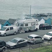 A reader says motor homes take up too much room when they are parked on Felixstowe seafront