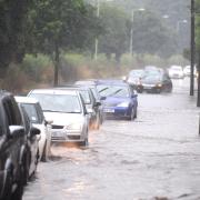 A weather warning for thunderstorms and flooding has been extended for Suffolk