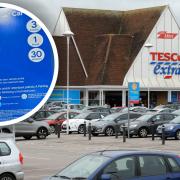 A man is warning others to be careful after he received a fine for parking in Tesco car park for more than an hour