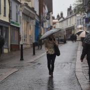 Heavy rain is expected across Suffolk tonight