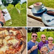 Mark Heath's August food column features Hawkswood Vineyard in Thurston, the Green Woolf Cafe in Woolpit and the Pizza Rosso food van