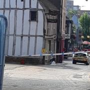 A woman was sexually assaulted in Ipswich town centre