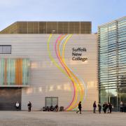 Police were called to Suffolk New College on Tuesday