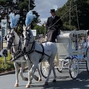 Crowds gathered at St Augustine's Church in Ipswich to celebrate the life of Courtney Mitchell