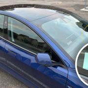 A man from Ipswich received a parking fine despite displaying a ticket in the window