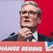 Prime Minister Keir Starmer delivers his keynote speech to the Labour Party Conference in Liverpool.