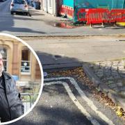 Suffolk Highways will replace the missing bollards in a bid to stop cars driving over the footpath.