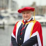 Professor David Croisdale-Appleby has been awarded as an honorary graduate from the University of Suffolk