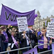 WASPI women from across the country have headed to London.