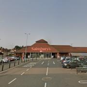 Police said they received reports of a group of young people shouting at staff.