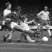 Trevor Whymark was commemorated by Ipswich Town fans at Portman Road